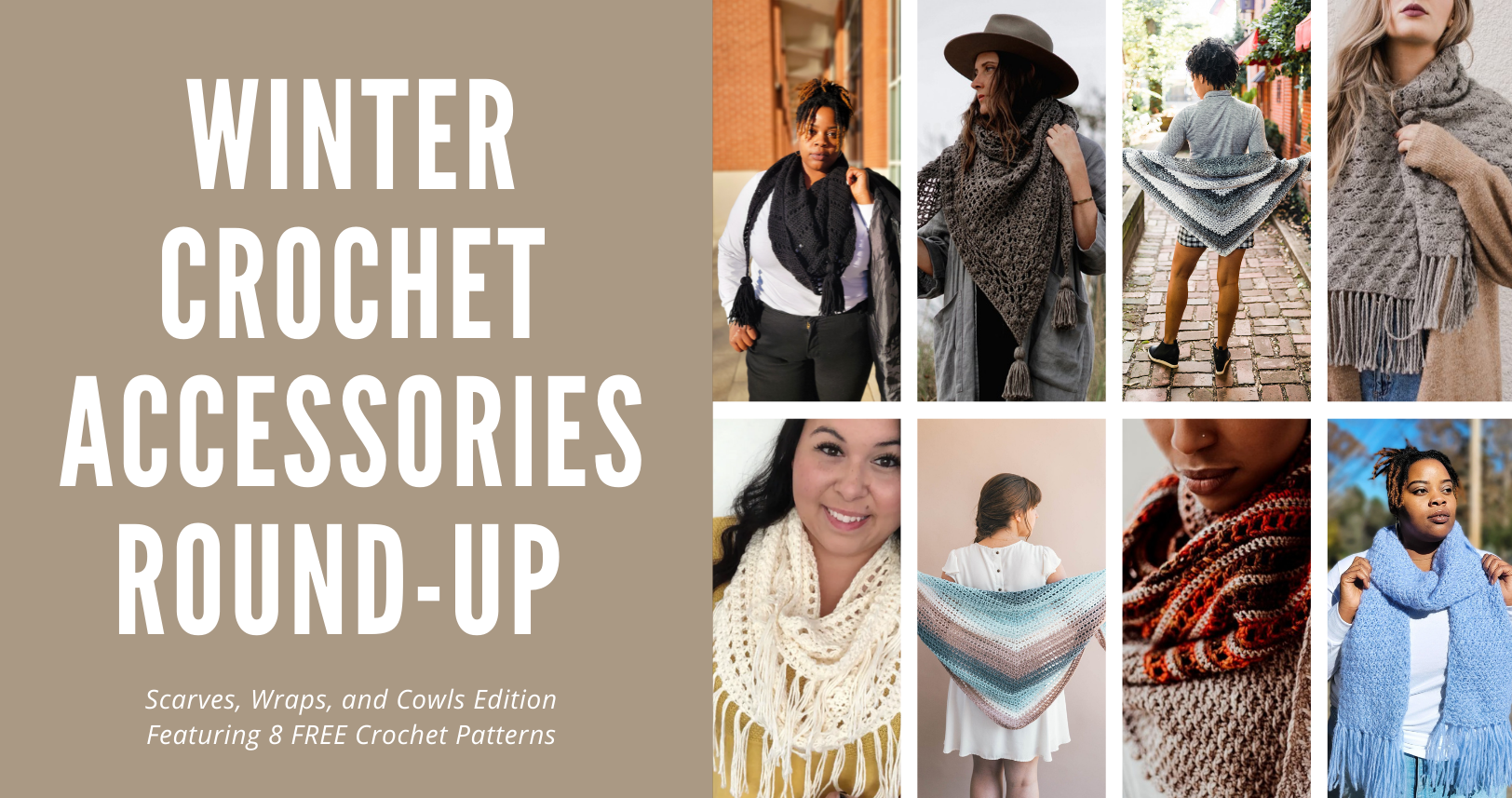 Winter Crochet Accessories Round Up » Designs by Key